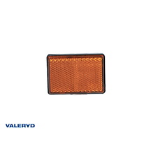 Rektangulär reflex Radex självhäftande orange 63x51 mm