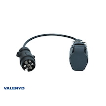 Släpvagnskabel adapter 7-13 pol. 0,5m Släpvagnskabel adapter 7-13 pol. 0,5m