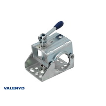 Stödhjulsklämma Ø60mm Plåt med vikbar vev cc 105/70 Stödhjulsklämma Ø60mm Plåt med vikbar vev cc 105/70