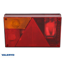 Baklampa Aspöck Multipoint 1 Vä 240x140x52 reflex. Kabelgenomföring