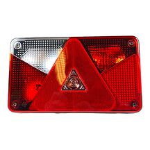 Baklampa Aspöck Multipoint 5 Vänster L238xB140xH55 till 5-pol bajonettanslutning Baklampa Aspöck Multipoint 5 Vänster L238xB140xH55 till 5-pol bajonettanslutning