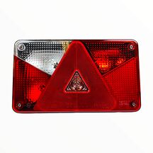 Baklampa Aspöck Multipoint 5 Vänster L238xB140xH55 till 8-pol bajonettanslutning