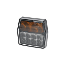 Blinkers- & Positionsljus 99.7x92x7x30 gul/vit . bajonett 3(5)pol . CC=45mm Blinkers- & Positionsljus 99.7x92x7x30 gul/vit . bajonett 3(5)pol . CC=45mm