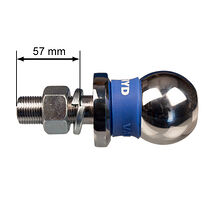 Dragkula 50mm m. 19mm tapp till traktorer eller balkfästen. Dragkula 50mm m. 19mm tapp till traktorer eller balkfästen.