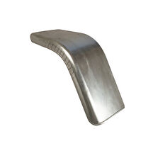 Halvskärm galvaniserad plåt B220 H314 L632 Höger fram eller Vänster bak