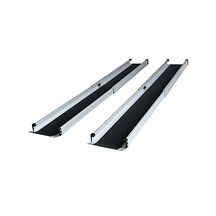 Lastramp aluminium 1830x189mm, vikbar: 985mm, 272kg/par (2-pack)
