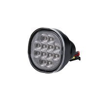 LED Backljus 75x75x33.2 . Superseal Connector 0.5m . 12V . 2 x M5 skruvanslutnin