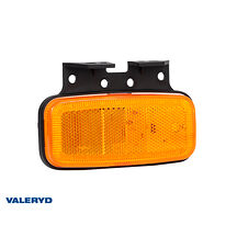 LED Sidomarkeringslykta Fristom 123x80x38mm Gul 12-36V. kabel