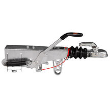 Påskjutsbroms Knott. Vkt. KRV20-A1. 1100-2000 Kg. 80x80