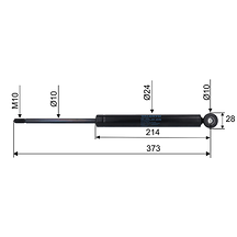Påskjutsdämpare passar till OMC 1300 - 1800 Kg. CC=373