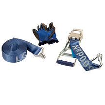 Spännbandset Långt handtag 50mm x 6m 2500Kg (daN) med Handskar