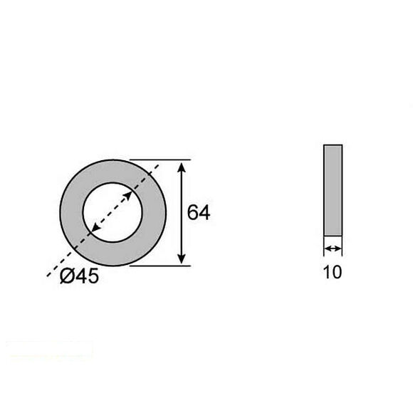 VALERYD Navtätning 45*64*10