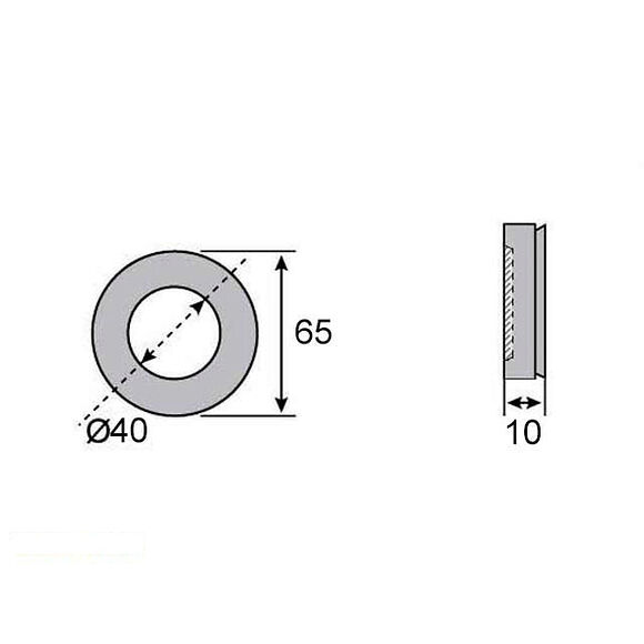 VALERYD Navtätning 40x65x10