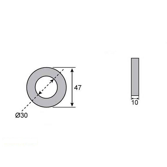 VALERYD Navtätning 30x47x10