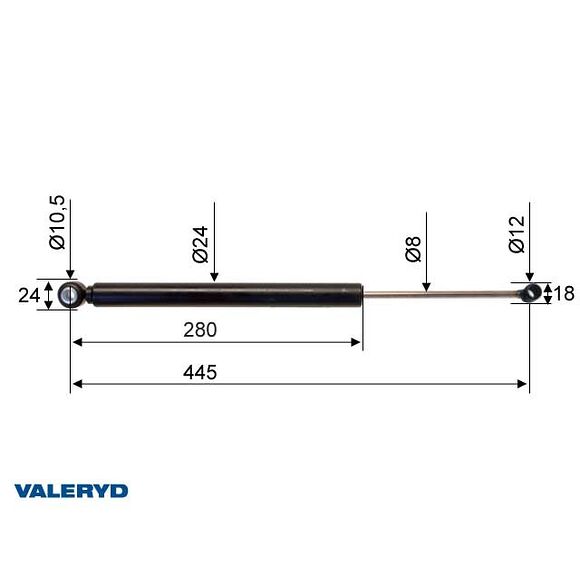   Påskjutsdämpare AL-KO 75S-100S