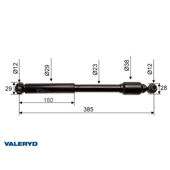   Påskjutsdämpare Grymer AR 13 CC=385