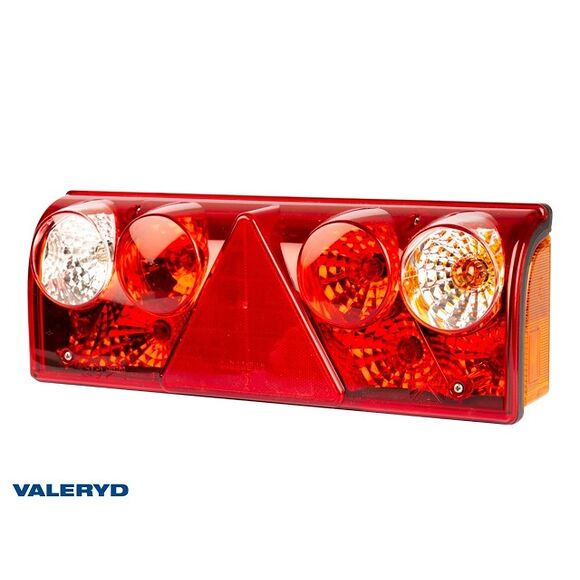 VALERYD LED Baklampa Aspöck Europoint II Hö 426x154x85mm reflex, dimljus, 7 pol. AMP