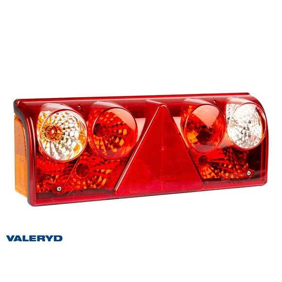 VALERYD LED Baklampa Aspöck Europoint II Vä 426x154x85mm reflex, dimljus, 7 pol. ASS2.1