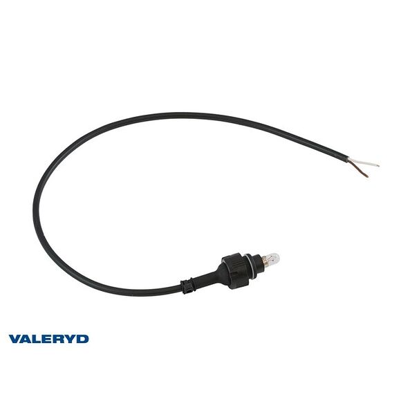 VALERYD kabel anslutning Aspöck till Superpoint II 0,5m kabel med glödlampa