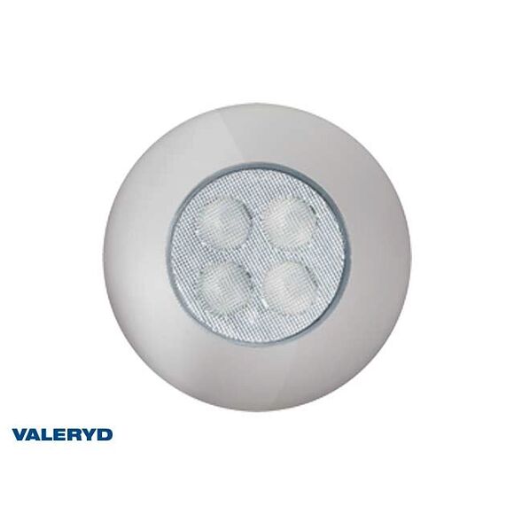 VALERYD LED Innerbelysning rund Ø92 silver