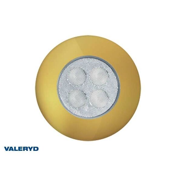 VALERYD LED Innerbelysning rund Ø92 guld