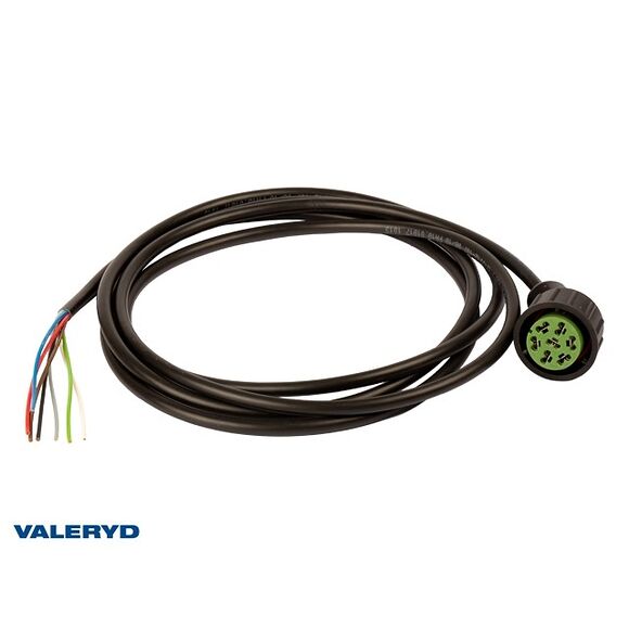 VALERYD Adapter Aspöck Hö grön 7-pol. till ASS2 2,8m kabel