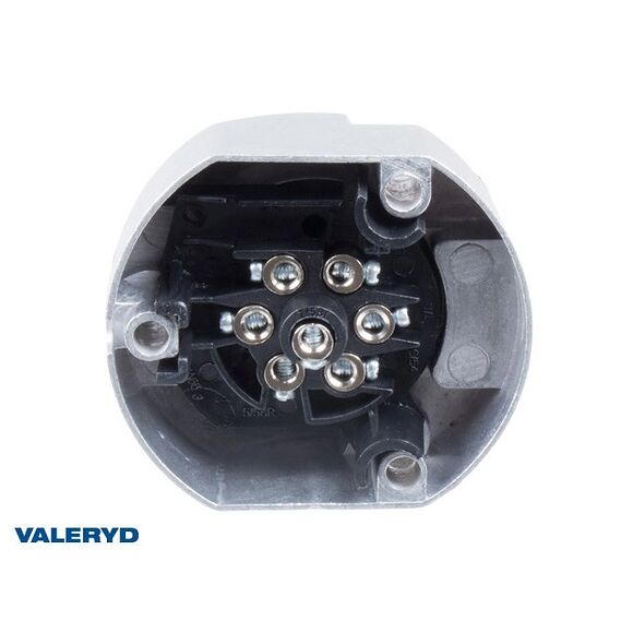 VALERYD Släpvagnskontakt / Stickdosa 7-pol, aluminium