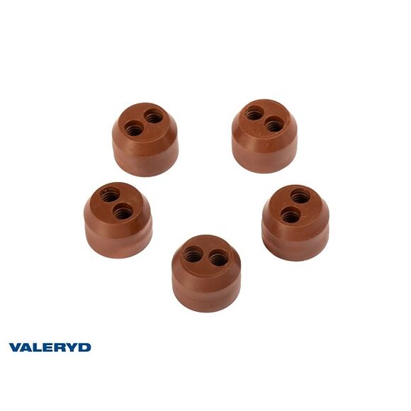 VALERYD Tätningsplugg Aspöck Ø2x13mm brun (5-pack)
