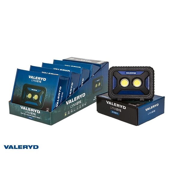 VALERYD Multi LED Arbetslampa 1000 Lumen - 6 Pack