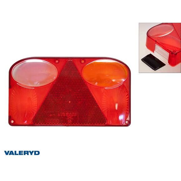 VALERYD Reservglas Baklampa höger L238xB138xH55 med backljus (för 3010088)