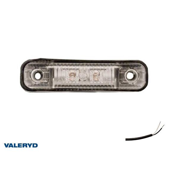 VALERYD LED Positionsljus Valeryd 80x18x23 röd 12-30V inkl. 450 mm kabel