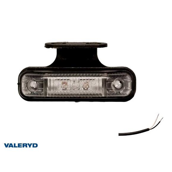 VALERYD LED Positionsljus Valeryd 80x30x23 vit 12-30V inkl. 450 mm kabel
