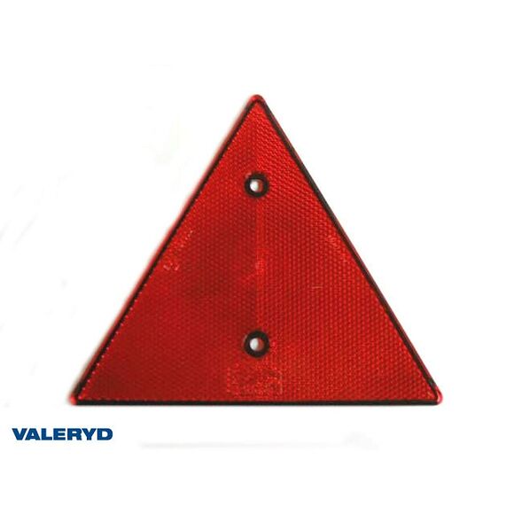 VALERYD Triangelreflex 155x136 röd