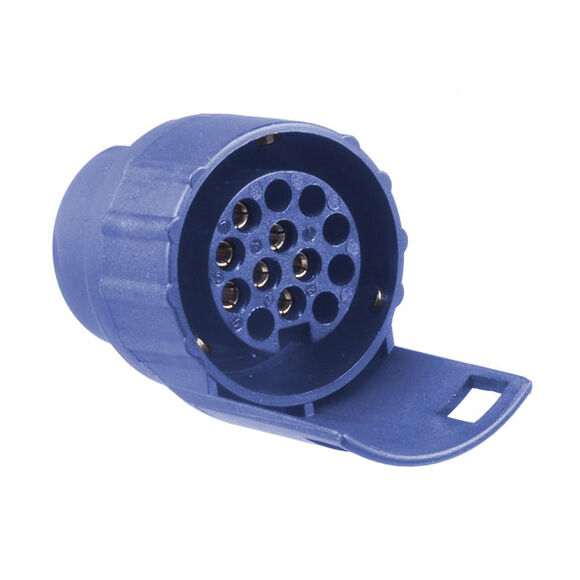 VALERYD Släpvagnsadapter 7-13 pol blå plast