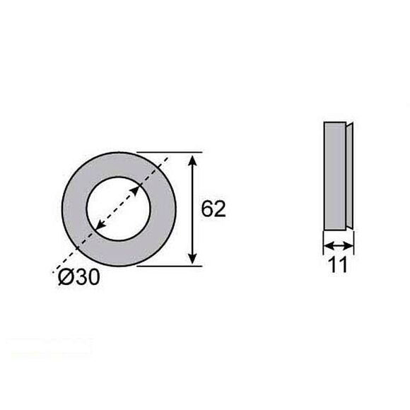 VALERYD Navtätning passar till Peitz 30x62x11(7)