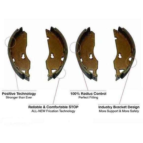 VALERYD Bromsbackset 160*35 till Al-Ko Extra