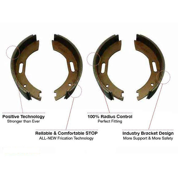 VALERYD Bromsbackset 200*50 BPW Extra