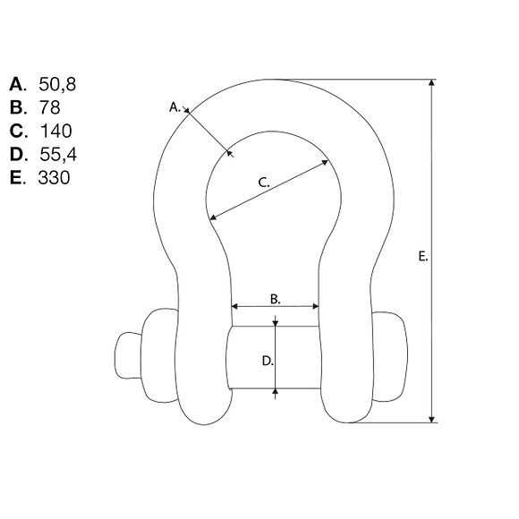 VALERYD Lyrschackel G2130 US WLL 35000 Kg