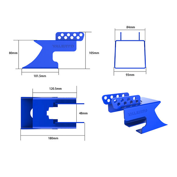 VALERYD Släpvagnslås Universal 180x93 mm