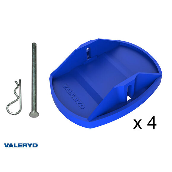 VALERYD Stödbensfot till husvagn (4-pack)