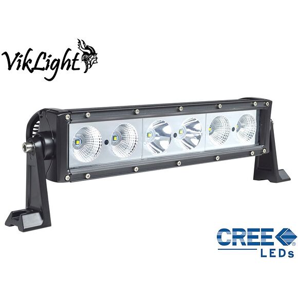 VALERYD LED Arbetsbelysning med Magnetfot och Cigg Kontakt 2800 Lumen 12/24V