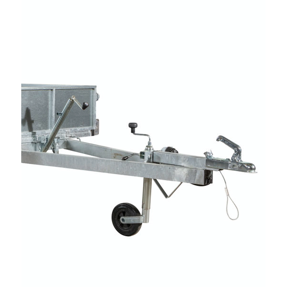 VALERYD Stödhjul 48mm, plastfälg. Gummihjul 200x50mm.