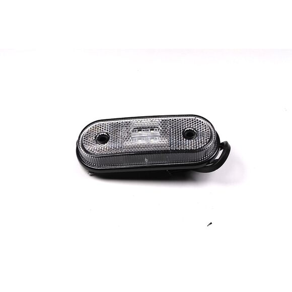 VALERYD LED Positionsljus Valeryd 120x46x18 vit 12-30V med reflex inkl. 450 mm kabel