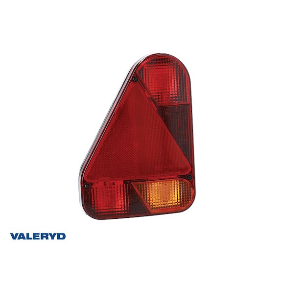 VALERYD Baklampa 5-funktionell med dimljus Ajba Vä 160x220x55 mm 12V bajonettanslutning 