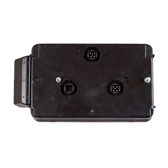 VALERYD Baklampa Radex Vä 220/250x140x60 med skyltbelysning och dimljus. Bajonettanslutn