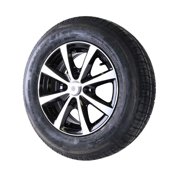 VALERYD Däck Släpvagn 155/80R13 4x100 Aluminium (2-Pack)