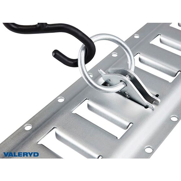 VALERYD E Track med cirkel Ring. Förzinkad