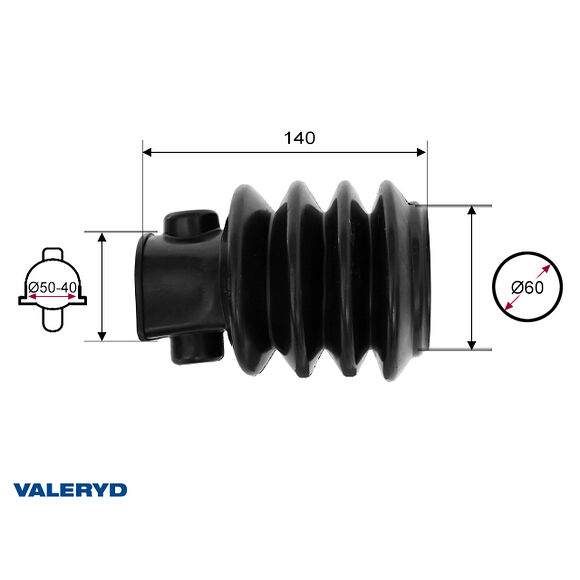VALERYD Gummibälg ZAF 1,0 / 1,5 / 2,0 / 2,8-2