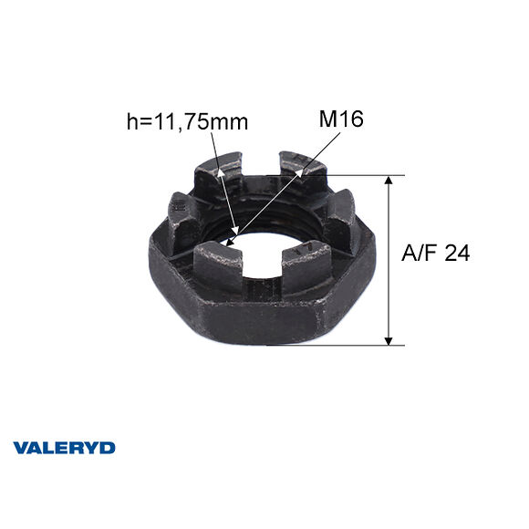 VALERYD Kronmutter M16x1,5