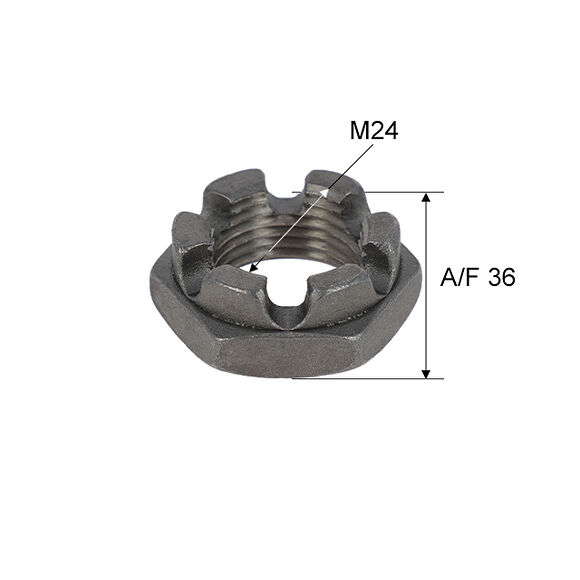 VALERYD Kronmutter M24x2,0